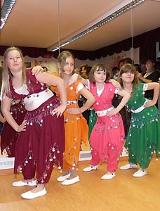 Bauchtanz mit Kindern